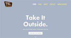 Desktop Screenshot of outdoorvino.com